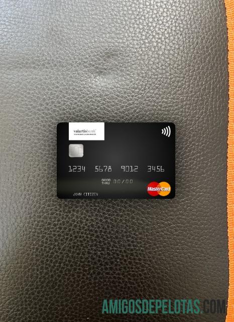 Liechtenstein Valartis Bank Mastercard Photolook Frente baixar para verificação